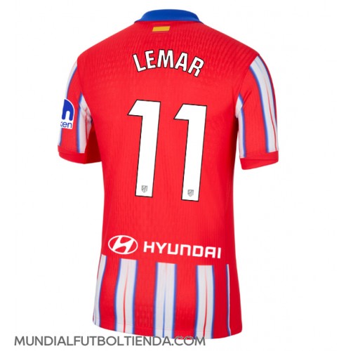 Camiseta Atletico Madrid Thomas Lemar #11 Primera Equipación Replica 2024-25 mangas cortas